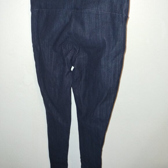 Agnes & Dora Jean Denim Blue Leggings size Medium - Picture 2 of 4